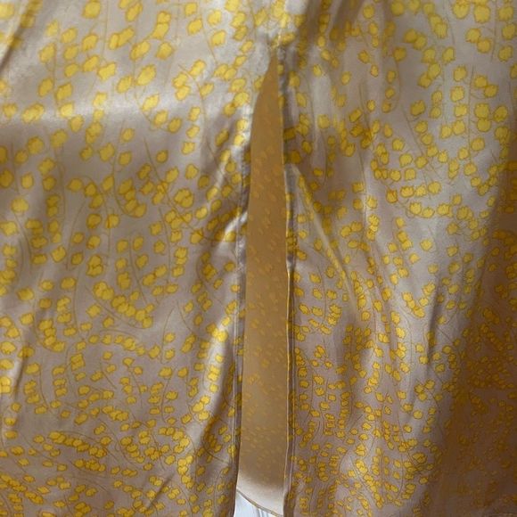 Ganni Cameron V-neck Floral Satin Maxi Dress - Picture 11 of 15